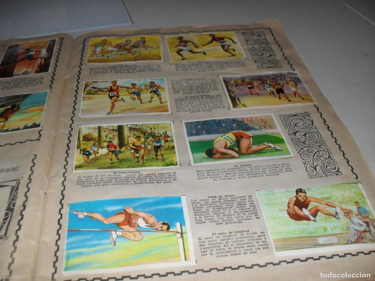 Livros de Banda Desenhada: LAMINA DE CROMOS PAGINA 3-4,CON 14 CROMOS,PROCEDE DE ENCICLOPEDIA DEPORTIVA,EDITA BRUGUERA,A&Ntilde;O 1963