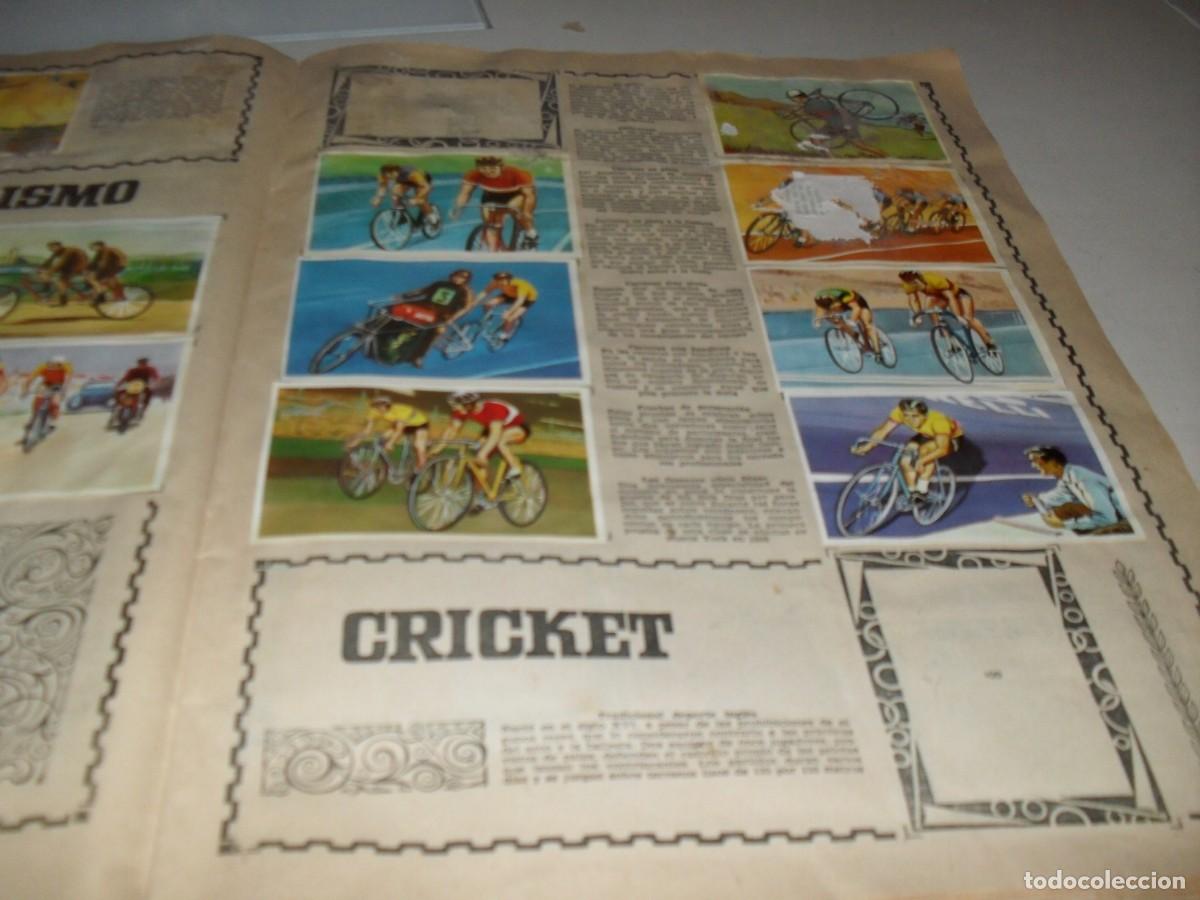 Livros de Banda Desenhada: LAMINA DE CROMOS PAGINA 13-14CON 14 CROMOS,PROCEDE DE ENCICLOPEDIA DEPORTIVA,EDITA BRUGUERA,A&Ntilde;O 1963