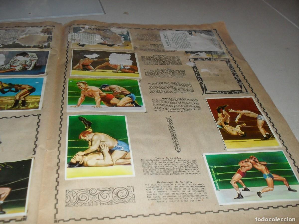 Livros de Banda Desenhada: LAMINA DE CROMOS PAGINA 25-26,CON 9 CROMOS,PROCEDE DE ENCICLOPEDIA DEPORTIVA,BRUGUERA,A&Ntilde;O 1963