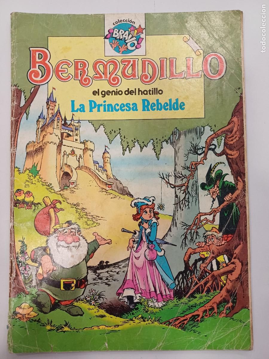 Comics: BERMUDILLO/ELGENIO DEL HATILLO-LA PRINCESA REBELDE N&ordm;1/BRUGUERA.