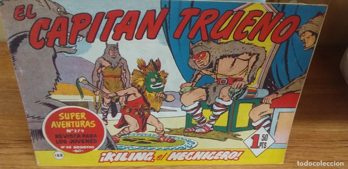 Tebeos: EL CAPITAN TRUENO - N&ordm; 188 - BRUGUERA - ORIGINAL - Foto 1