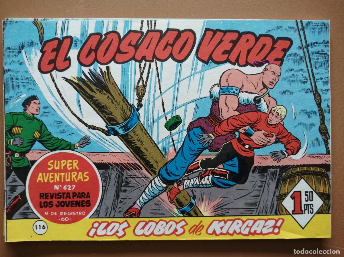 Tebeos: 7 TEBEOS EL COSACO VERDE- FACSIMIL - Foto 3
