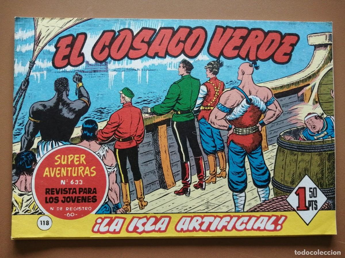 Tebeos: 7 TEBEOS EL COSACO VERDE- FACSIMIL - Foto 7