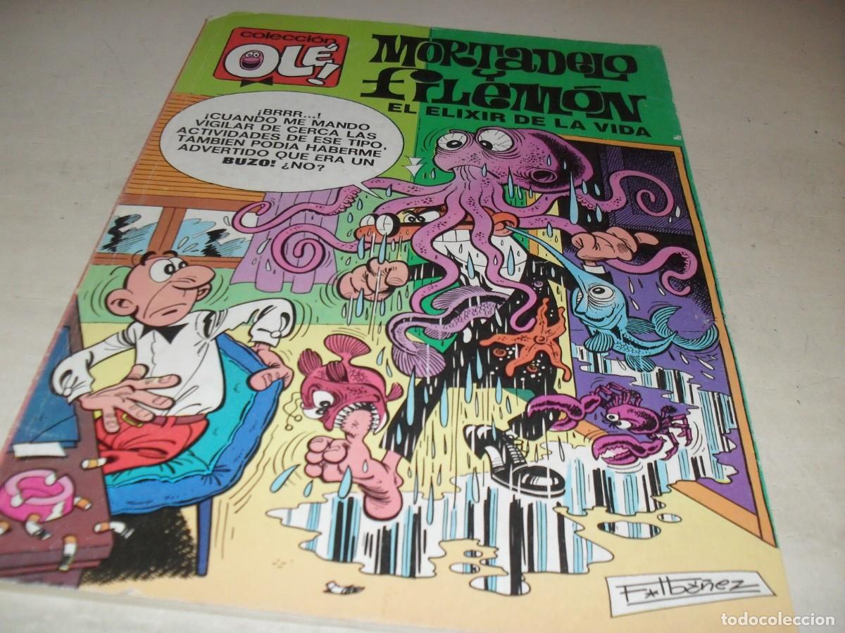 Tebeos: OLE 99 MORTADELO:EL ELIXIR DE LA VIDA,2&ordf; EDICION,(DE 417).EDICIONES B,A&Ntilde;O 1987 - Foto 1