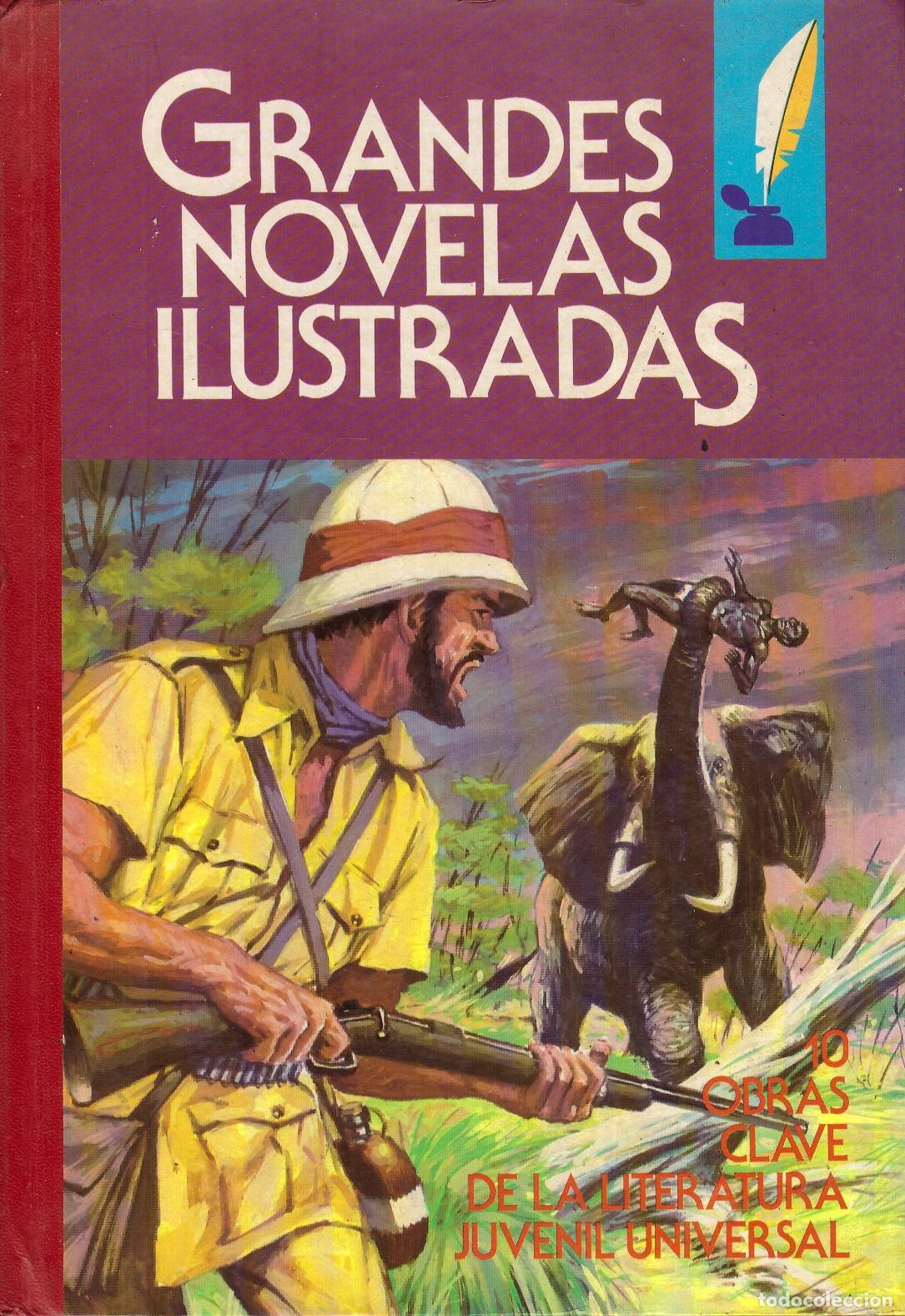 Tebeos: Comic Grandes Novelas ilustradas, Tomo 2: Minas rey Salomon, Continente misterioso... - Bruguera