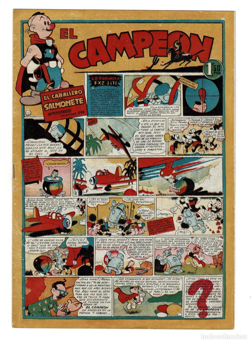 Tebeos: EL CAMPE&Oacute;N. N&ordm; 11. BRUGUERA - Foto 1