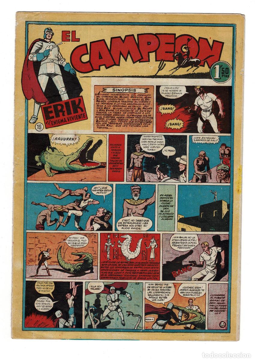 Tebeos: EL CAMPE&Oacute;N. N&ordm; 19. BRUGUERA - Foto 1