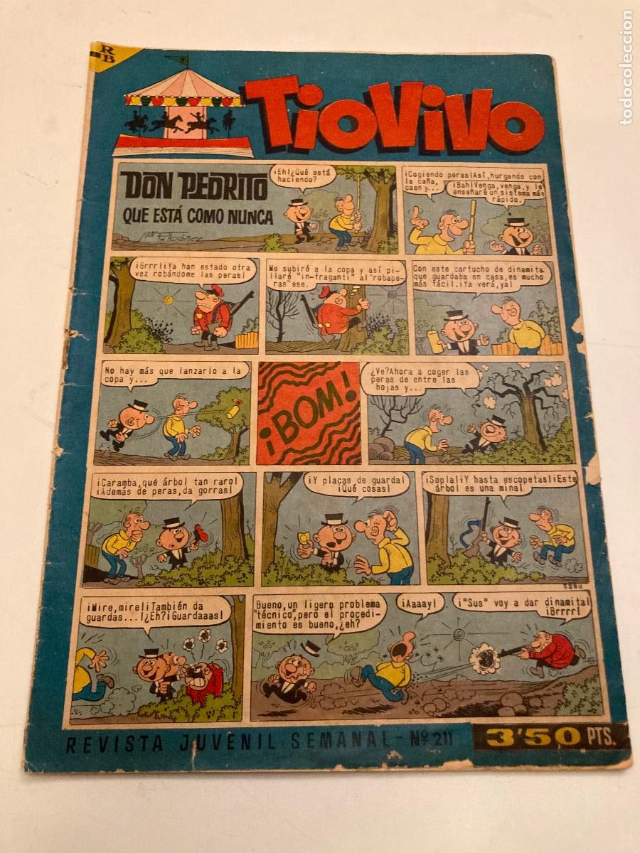 Tebeos: TIO VIVO N&ordm; 211. BRUGUERA 1965
