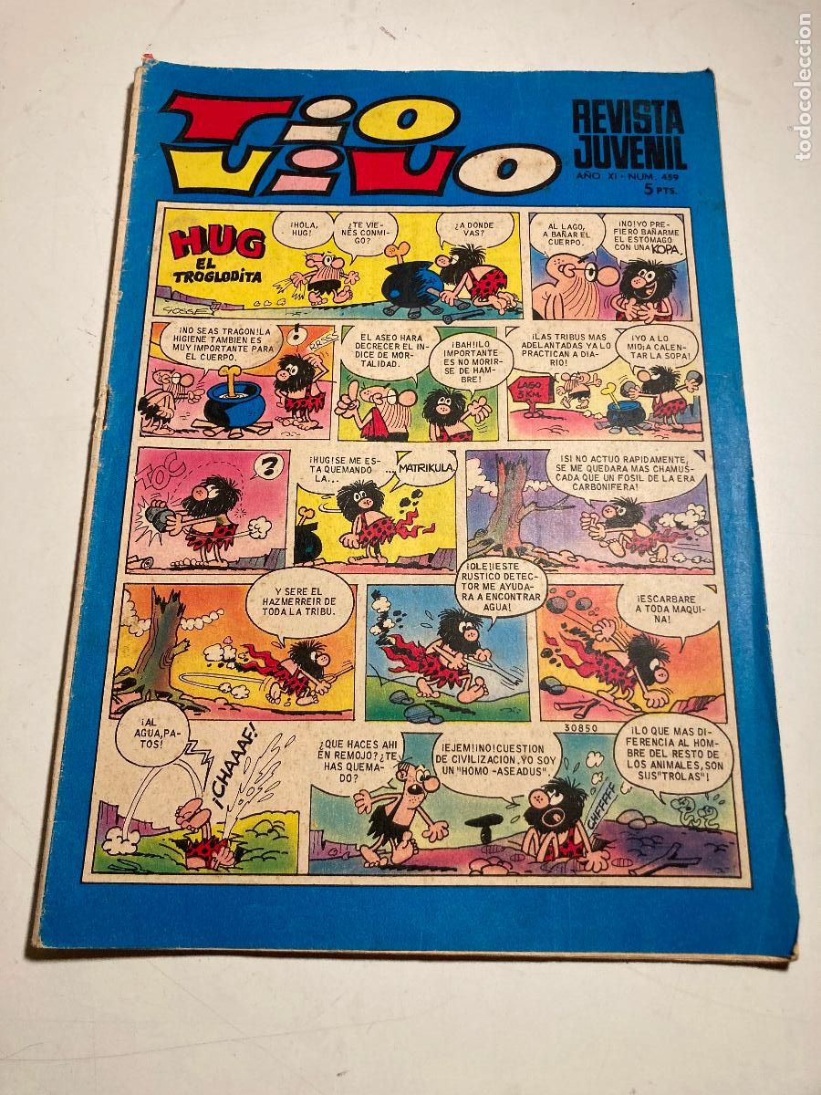 BDs: TIO VIVO N&ordm; 459. BRUGUERA 1969