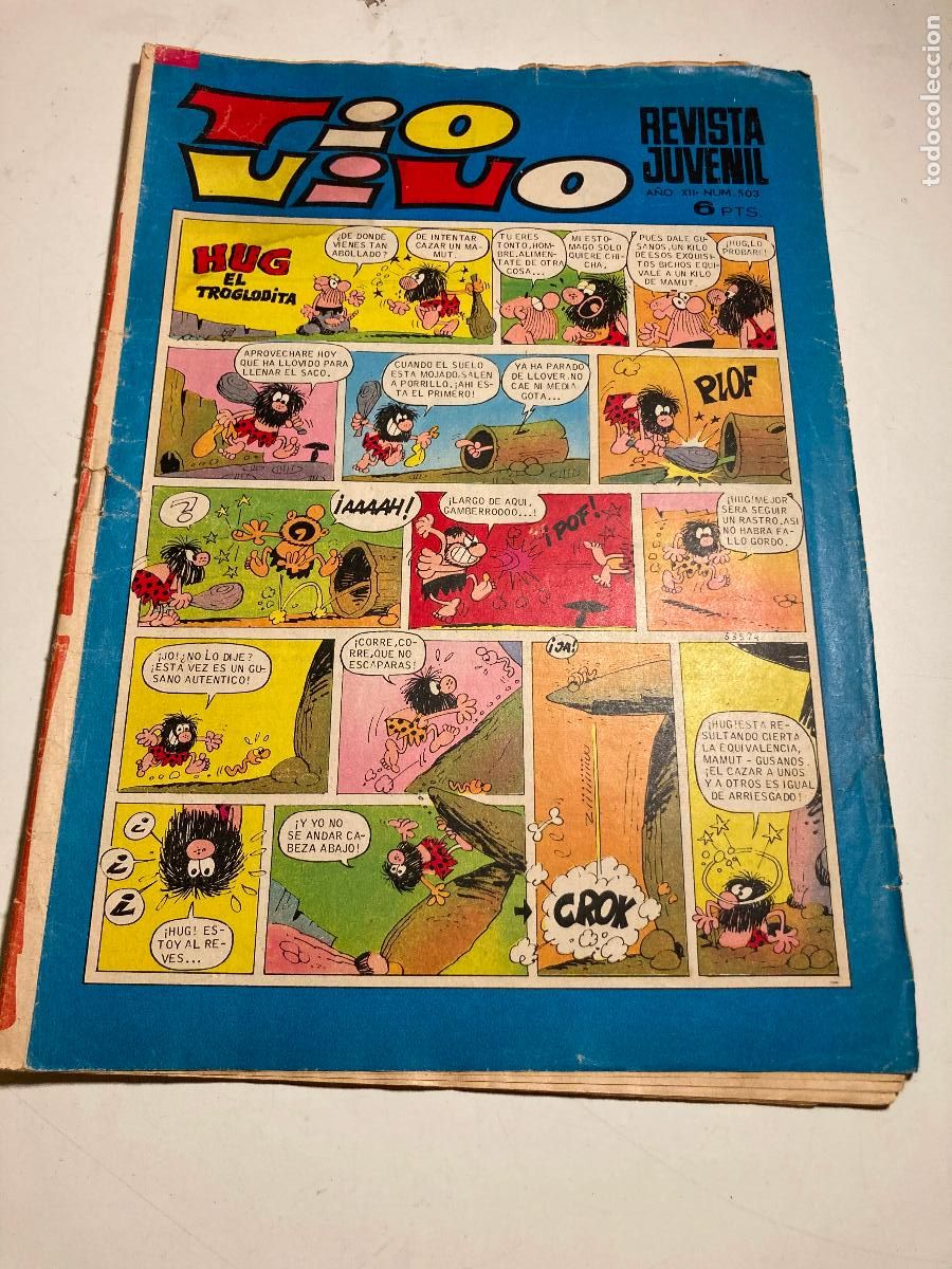 Tebeos: TIO VIVO N&ordm; 503. BRUGUERA 1970