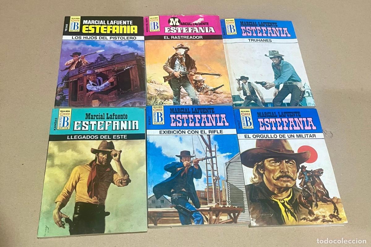 Tebeos: Lote novelas Estefania oeste - Foto 1
