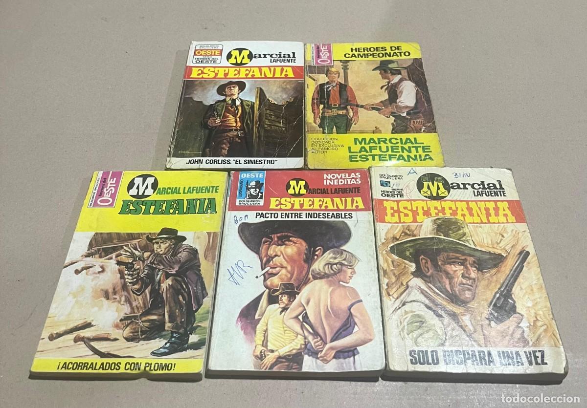 Tebeos: Lote novelas Estefania oeste - Foto 1
