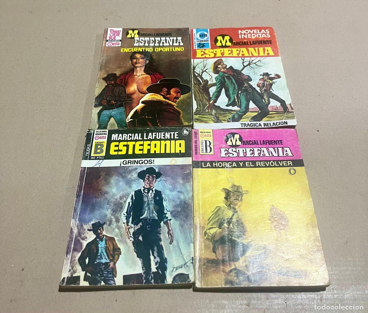 Tebeos: Lote novelas Estefania oeste - Foto 1