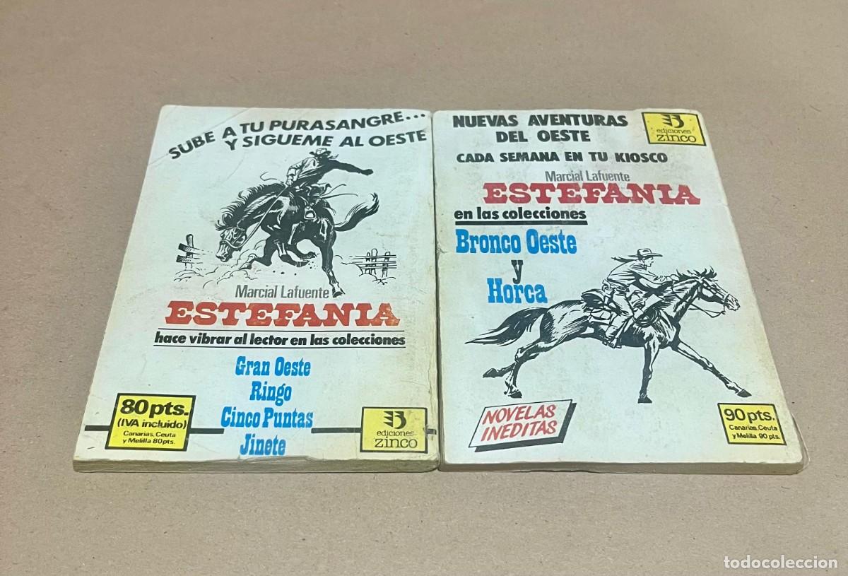 Tebeos: Lote novelas Estefania oeste - Foto 2