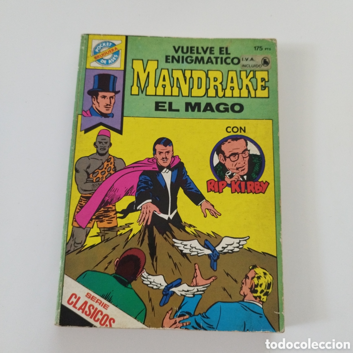Tebeos: POCKET DE ASES / # 29 / MANDRAKE EL MAGO / ED. BRUGUERA / 1981 /