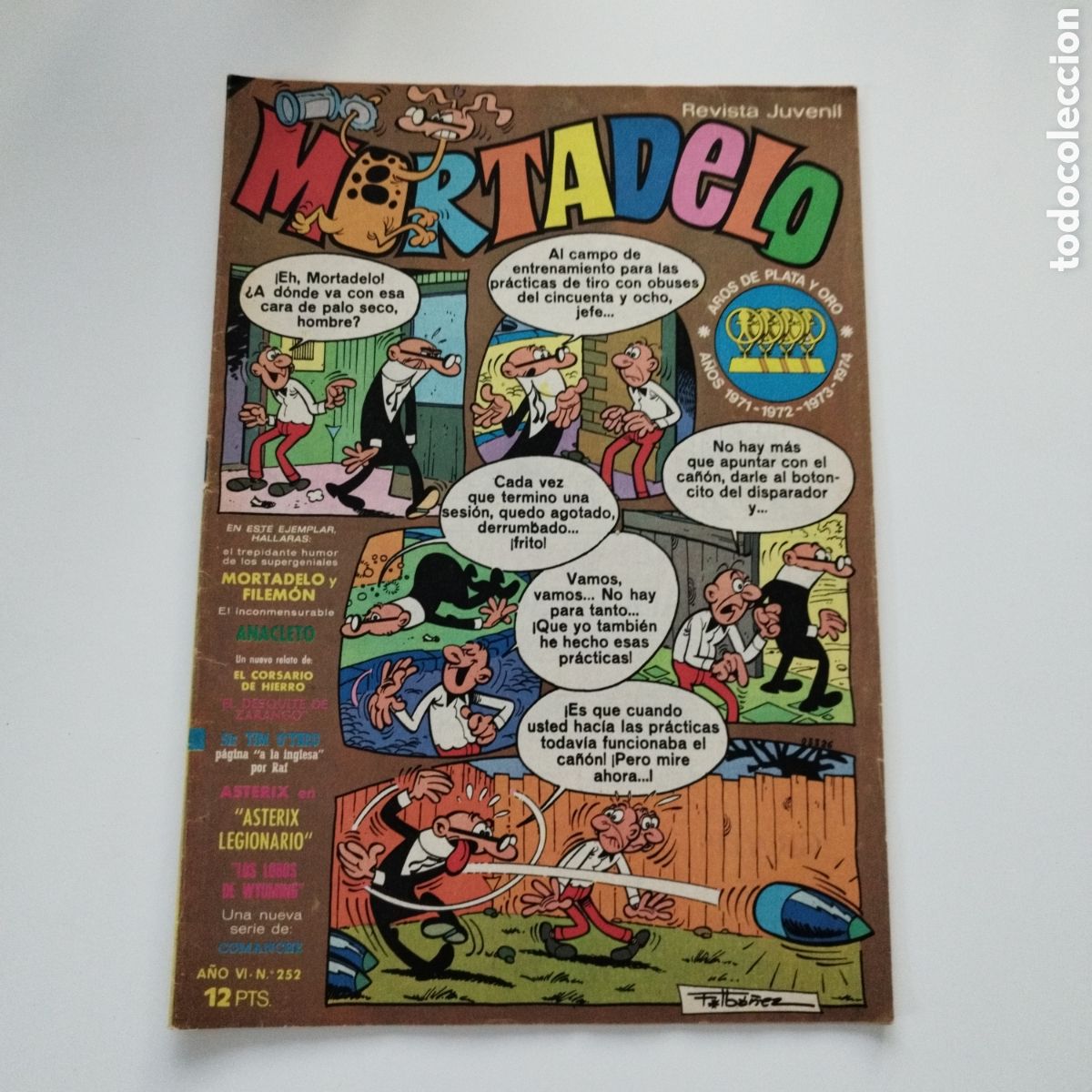 Comics: MORTADELO / A&Ntilde;O VI / # 252 / ED. BRUGUERA /