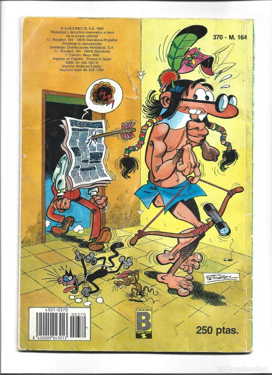 Tebeos: 1 comic mortadelo y filemon a&ntilde;o 1990 EL ANSIA DE PODER 370-M164 - Foto 2