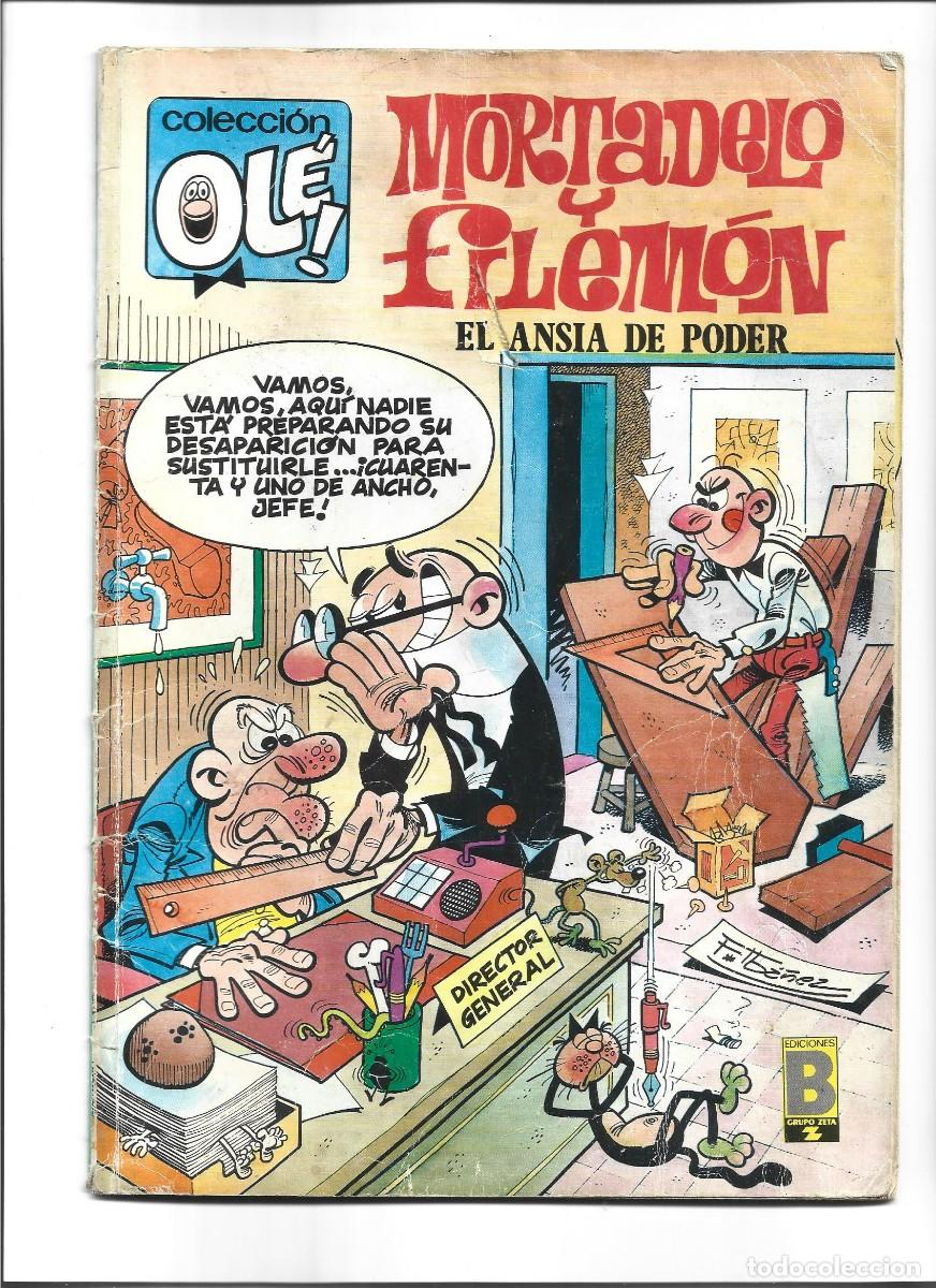 Tebeos: 1 comic mortadelo y filemon a&ntilde;o 1990 EL ANSIA DE PODER 370-M164 - Foto 1