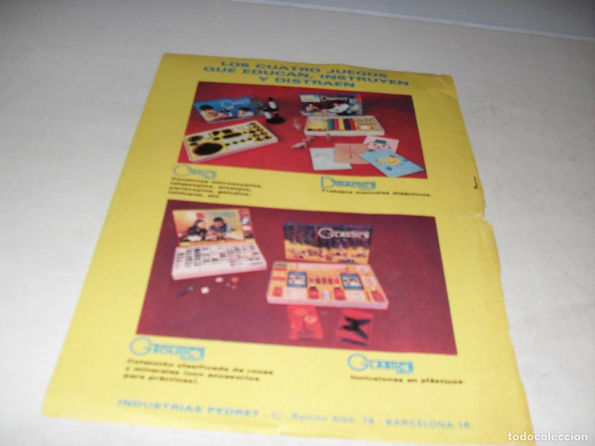 Comics: HOJA PUBLICITARIALOS 4 JUEGOS QUE EDUCAN,INSTRUYEN Y DISTRAEN,BRUGUERA,A&Ntilde;OS 70