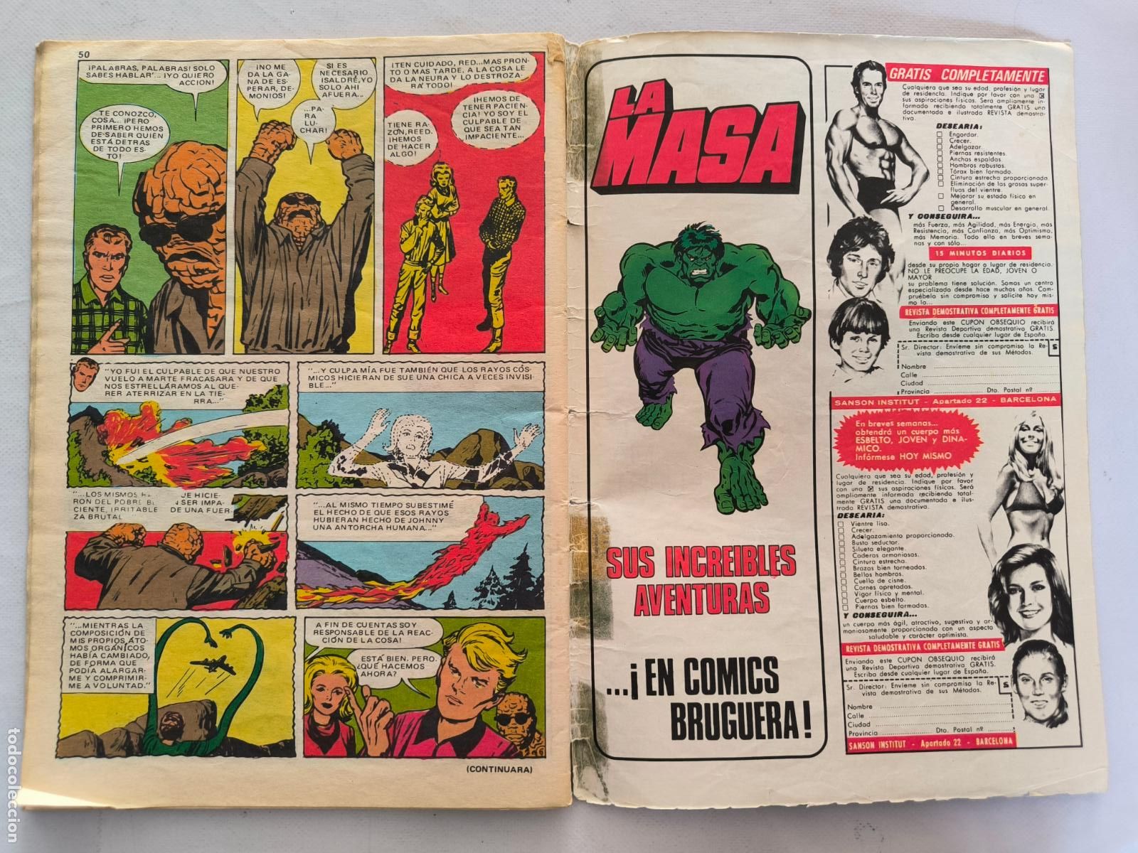 Tebeos: SPIDER-MAN N&ordm; 33 - BRUGUERA (D2) - Foto 6