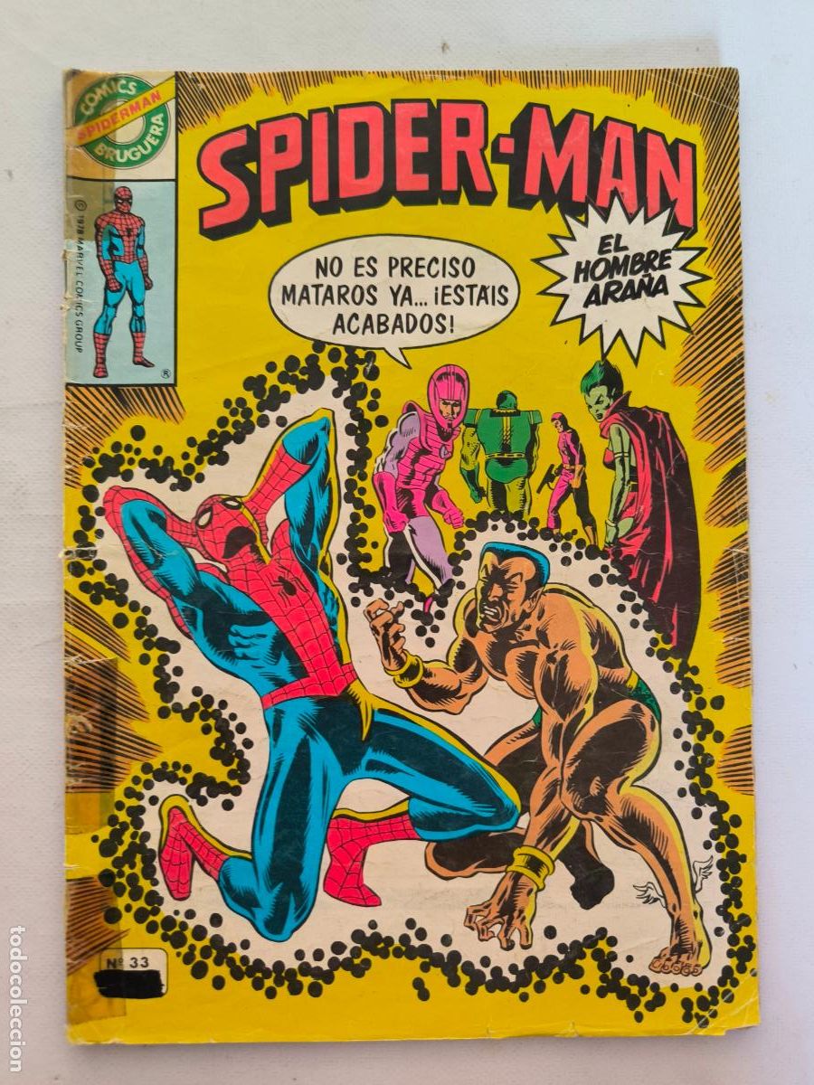 Tebeos: SPIDER-MAN N&ordm; 33 - BRUGUERA (D2) - Foto 1