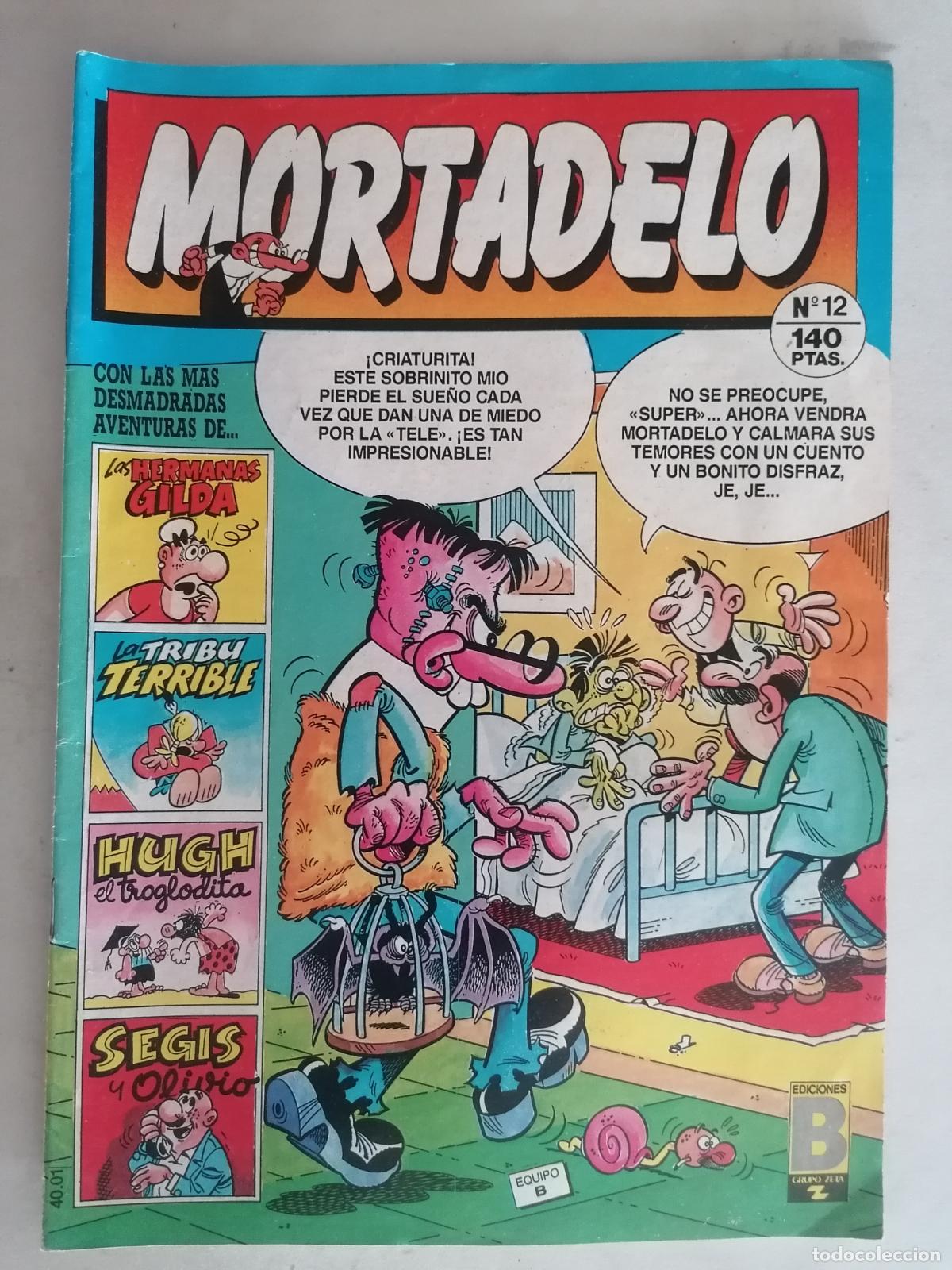 Tebeos: TEBEO MORTADELO, N&ordm; 12, EDICIONES B - Foto 1