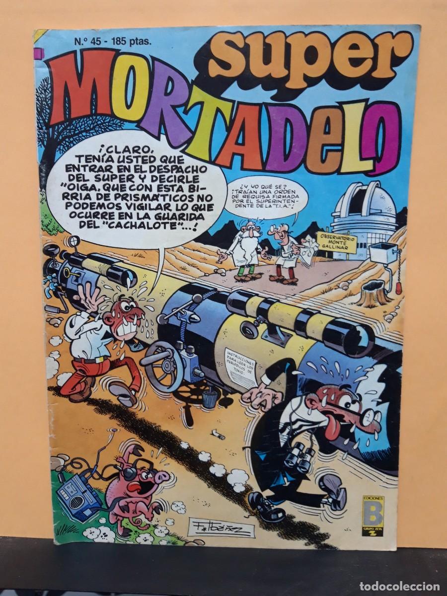 Tebeos: SUPER MORTADELO. N&ordm; 45. EDICIONES B. - Foto 1