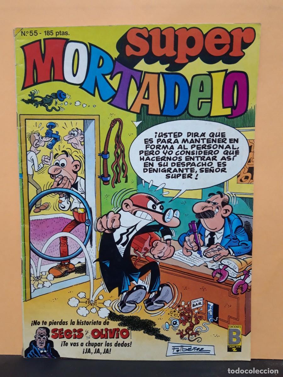 Tebeos: SUPER MORTADELO. N&ordm; 55. EDICIONES B. - Foto 1