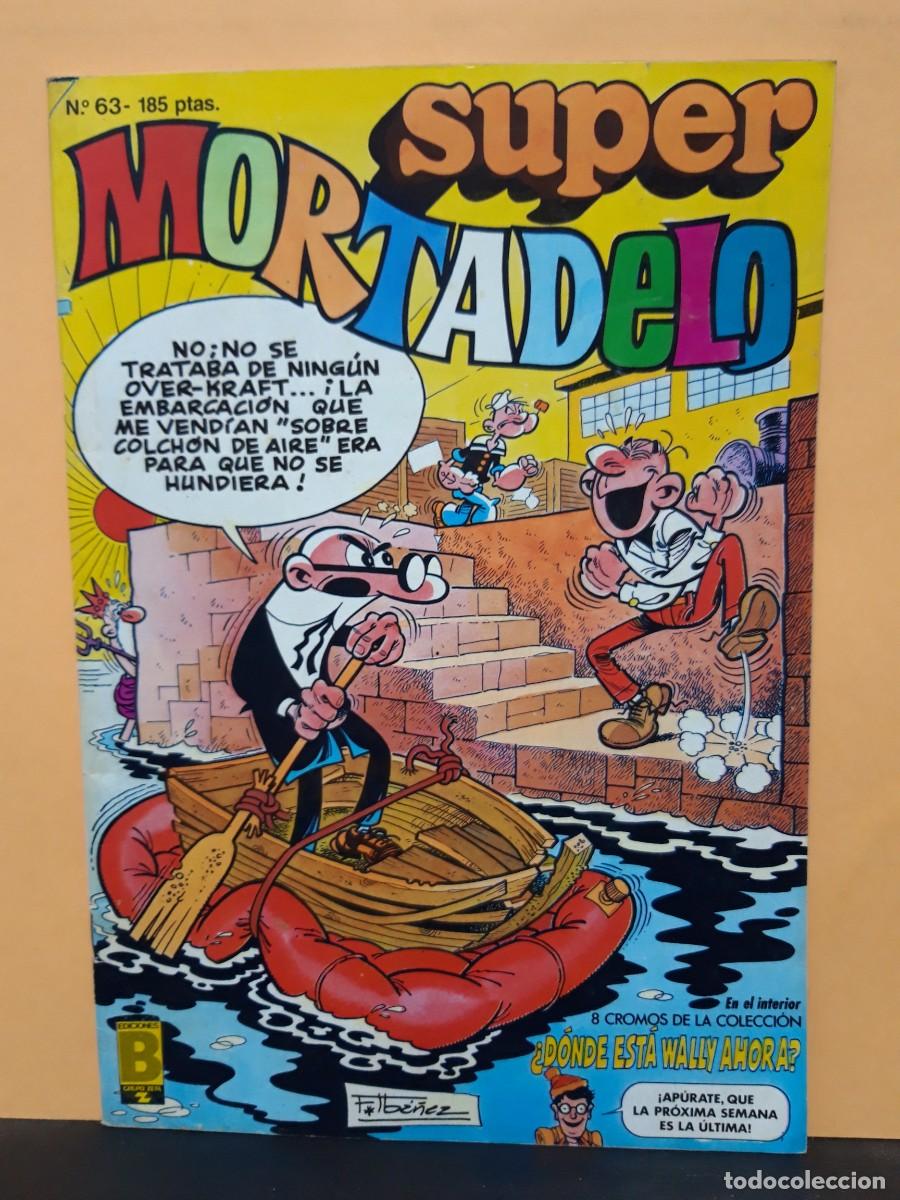 Tebeos: SUPER MORTADELO. N&ordm; 63. EDICIONES B. - Foto 1