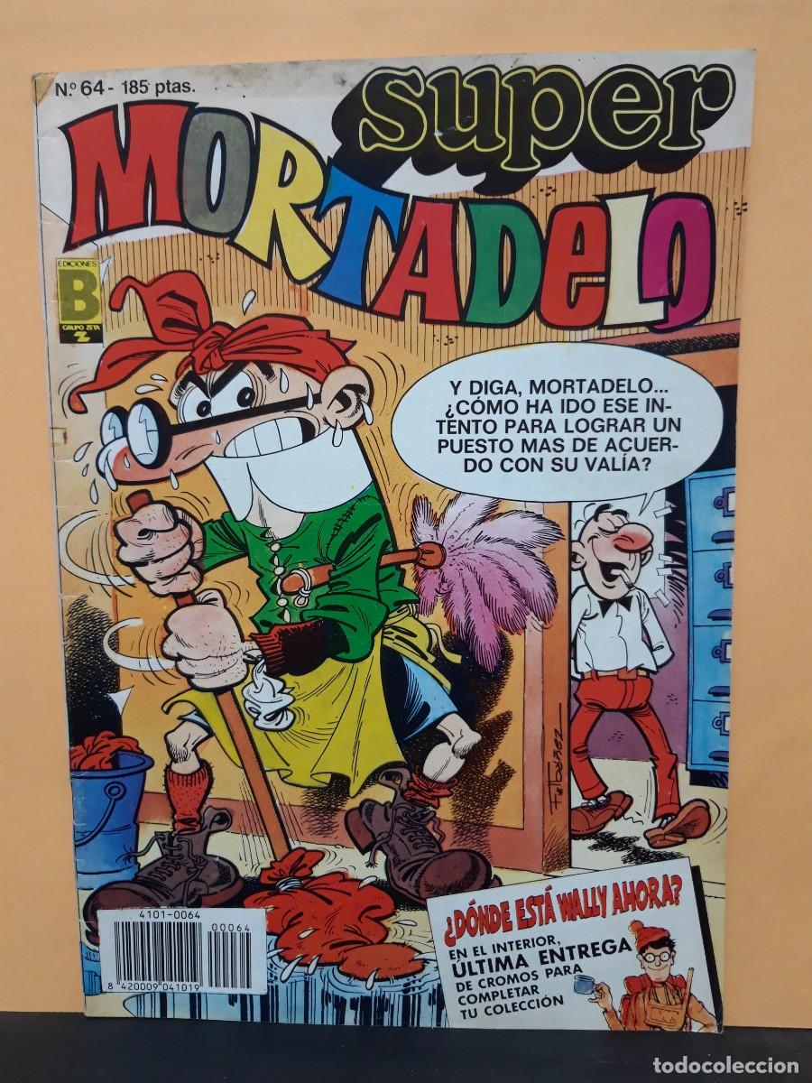 Tebeos: SUPER MORTADELO. N&ordm; 64. EDICIONES B. - Foto 1