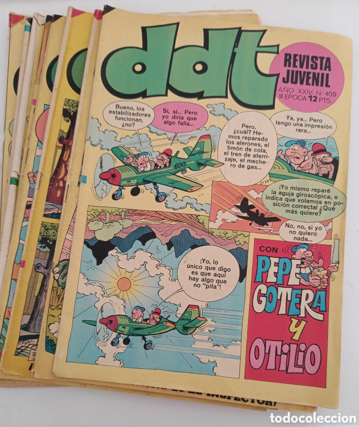 Tebeos: Lote de 9 DDT a&ntilde;os 70 - Foto 1