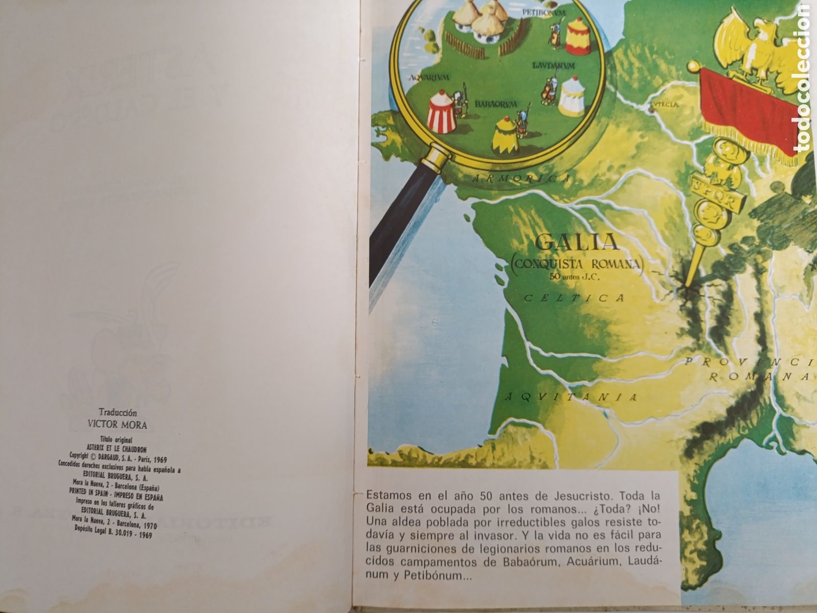 Tebeos: Asterix y el caldero.1970 1;EDICION catalan - Foto 5