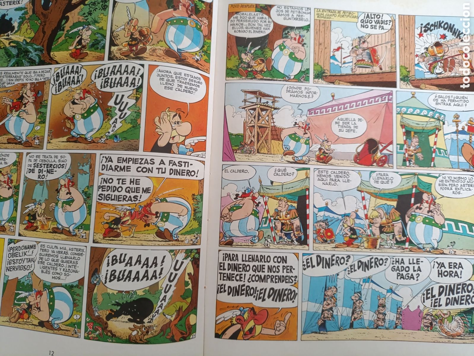 Tebeos: Asterix y el caldero.1970 1;EDICION catalan - Foto 7
