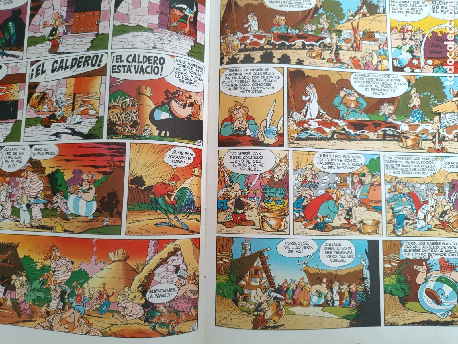 Tebeos: Asterix y el caldero.1970 1;EDICION catalan - Foto 8