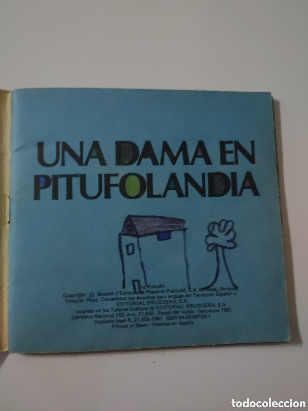 Tebeos: Una dama en pitufolandia Bruguera - Foto 2