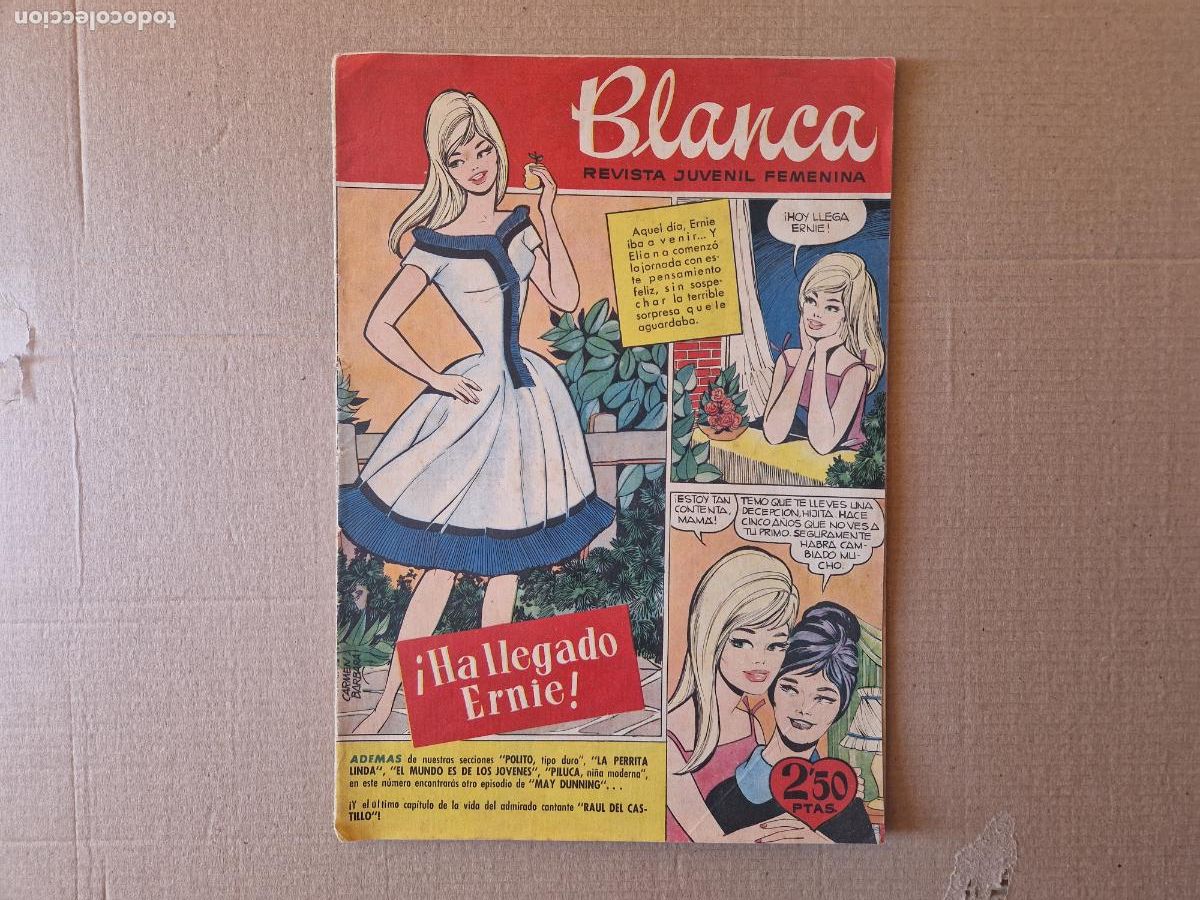 Livros de Banda Desenhada: BLANCA N&ordm; 6 EDITORIAL BRUGUERA CONTRAPORTADA DEBORAH KERR