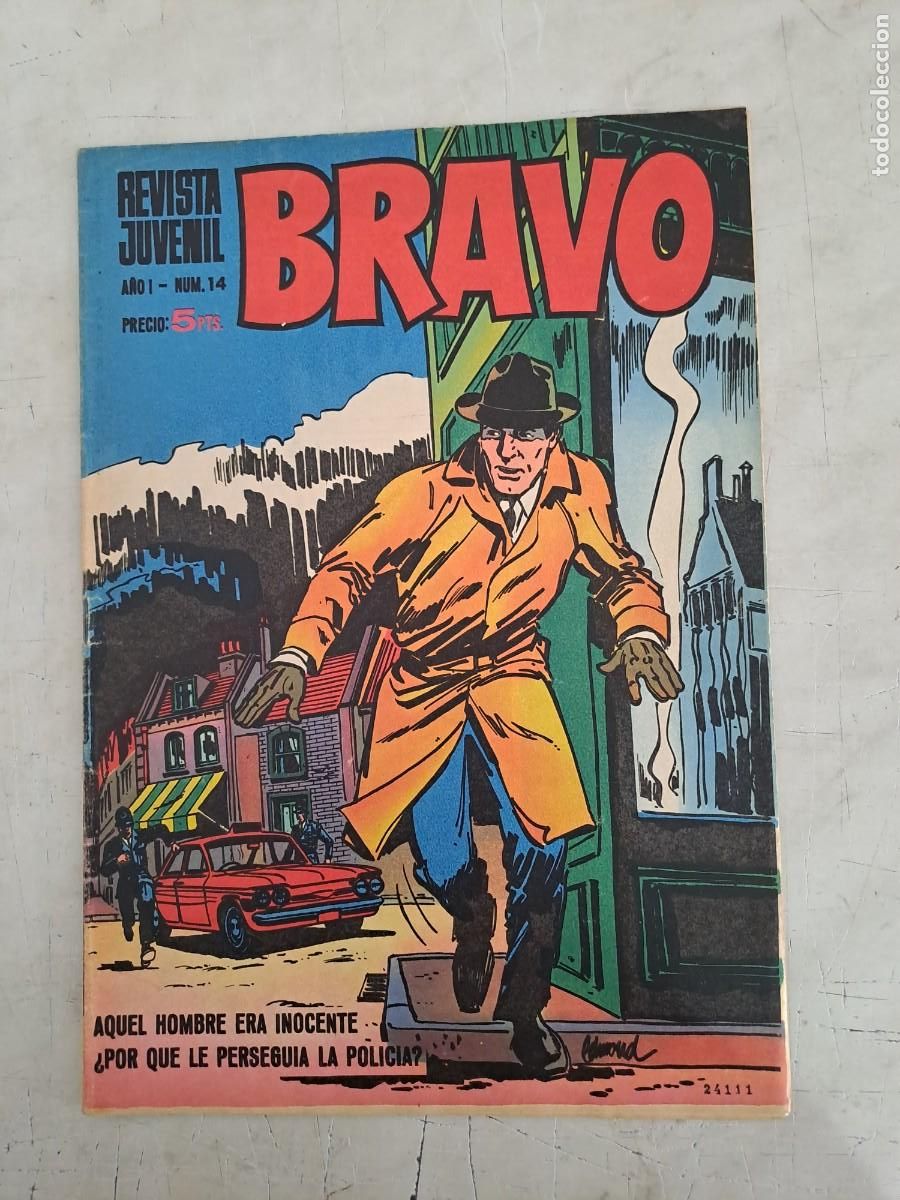 Livros de Banda Desenhada: Revista juvenil Bravo 14, Bruguera en muy buen estado