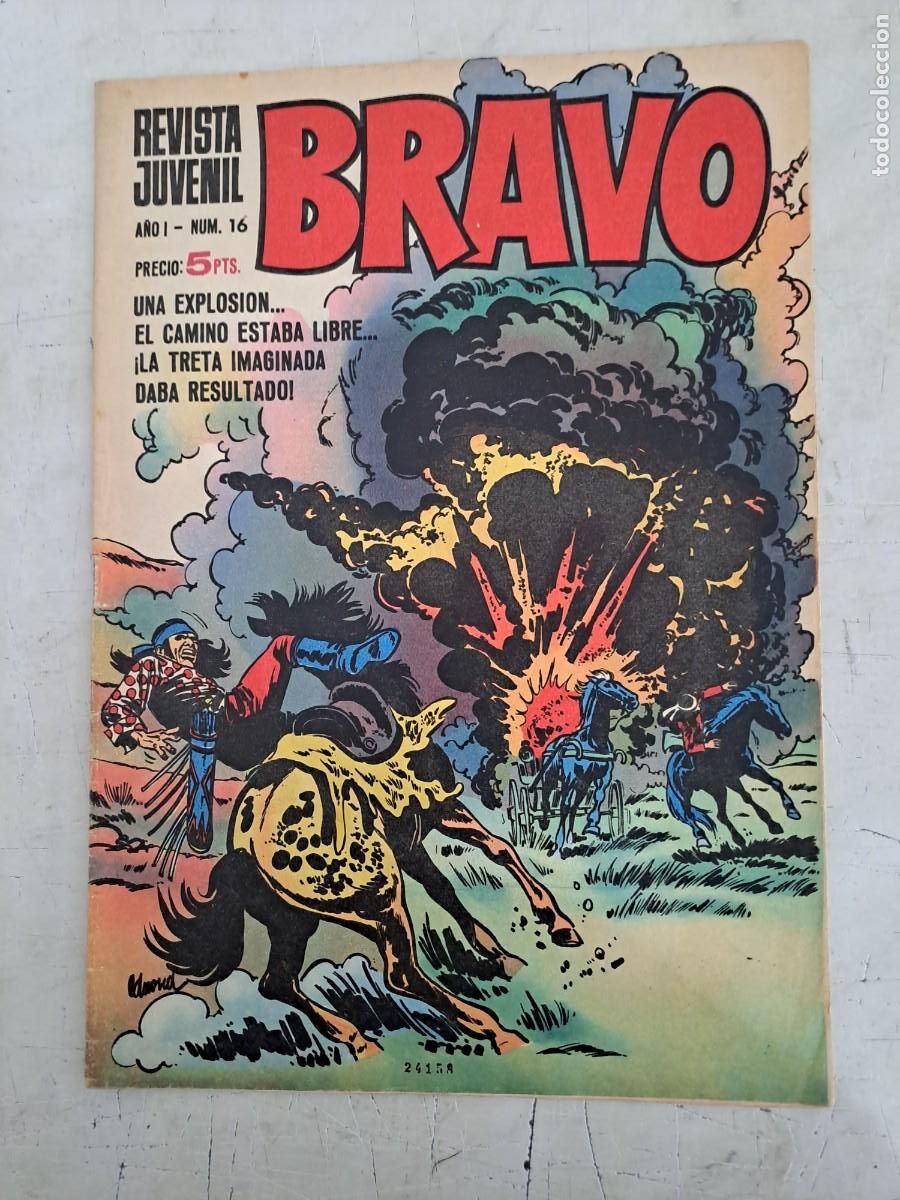 Livros de Banda Desenhada: Revista juvenil Bravo 16, Bruguera en muy buen estado