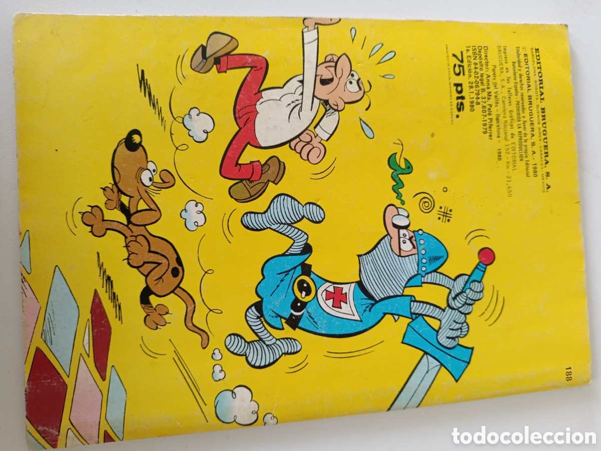 Tebeos: Ol&eacute; Mortadelo y Filem&oacute;n 1 EDICION Num 188 - Foto 2