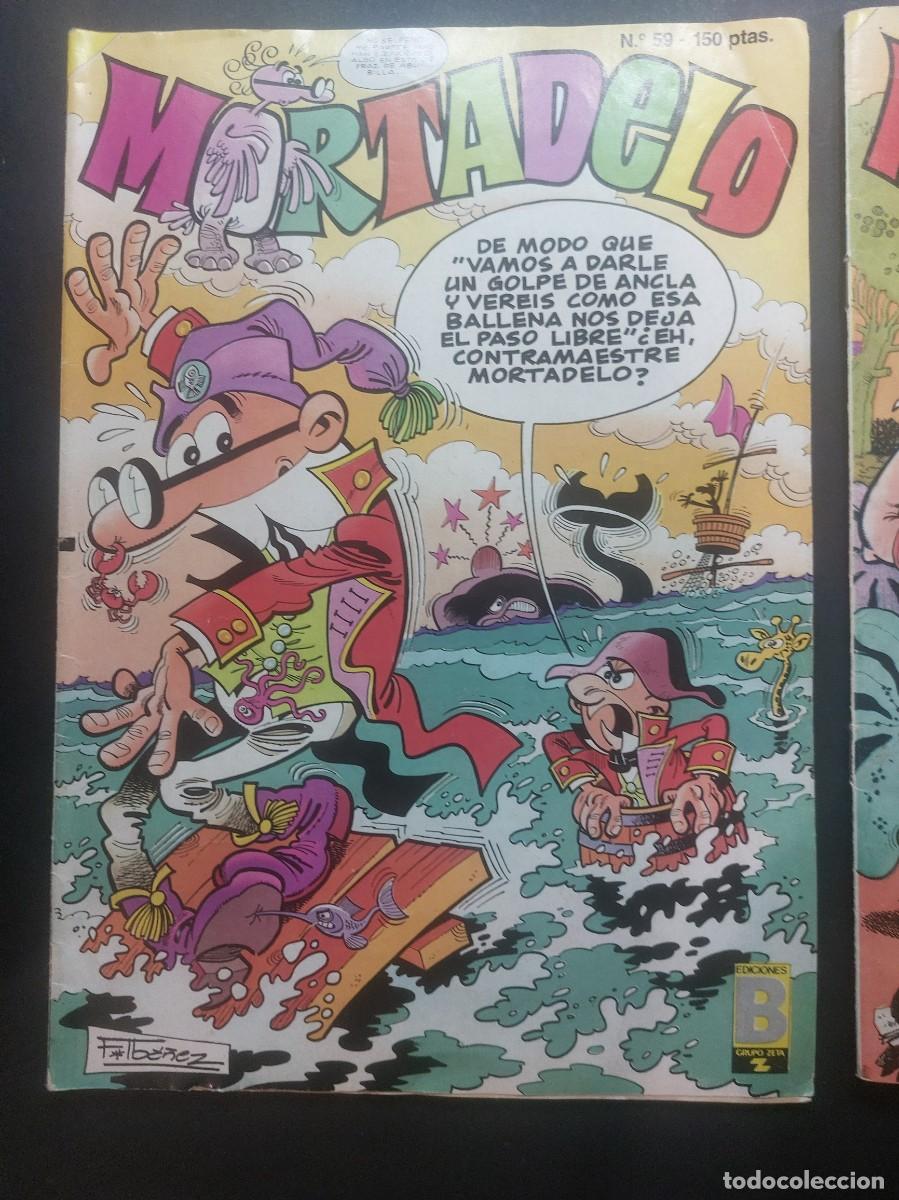 Tebeos: 2 c&oacute;mics de Mortadelo n&ordm; 59 y 114 a&ntilde;o 1987 - Foto 2