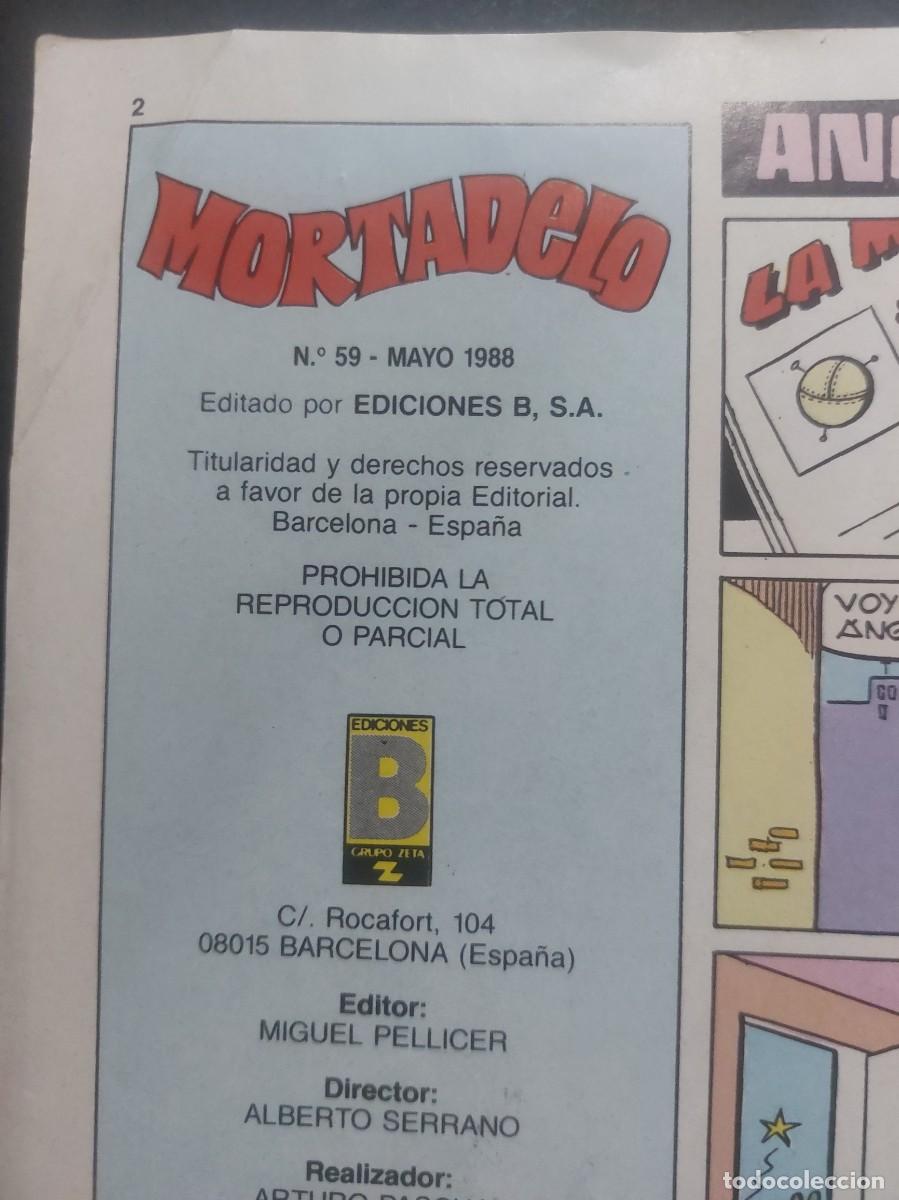 Tebeos: 2 c&oacute;mics de Mortadelo n&ordm; 59 y 114 a&ntilde;o 1987 - Foto 5