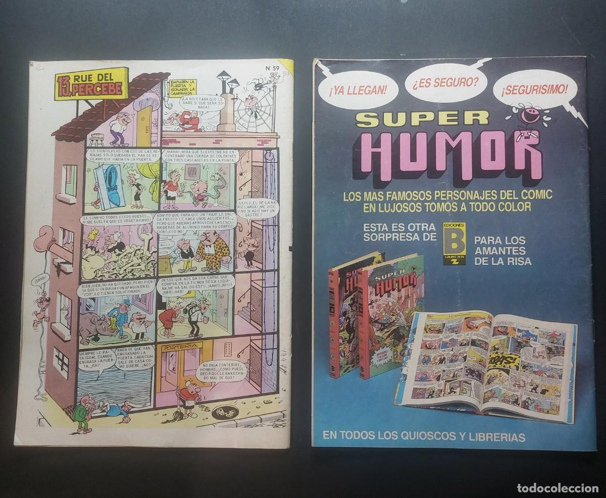 Tebeos: 2 c&oacute;mics de Mortadelo n&ordm; 59 y 114 a&ntilde;o 1987 - Foto 11