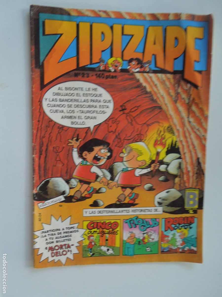 Tebeos: ZIPIZAPE N&ordm; 23 - EDC B 1987 - Foto 1
