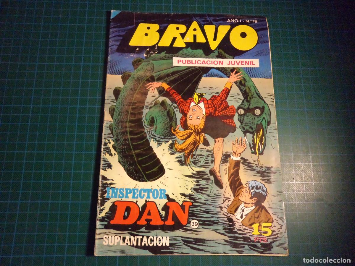 Tebeos: Bravo. n&ordm; 78. Inspector Dan 39. Bruguera. (Ref. 9-B) - Foto 1