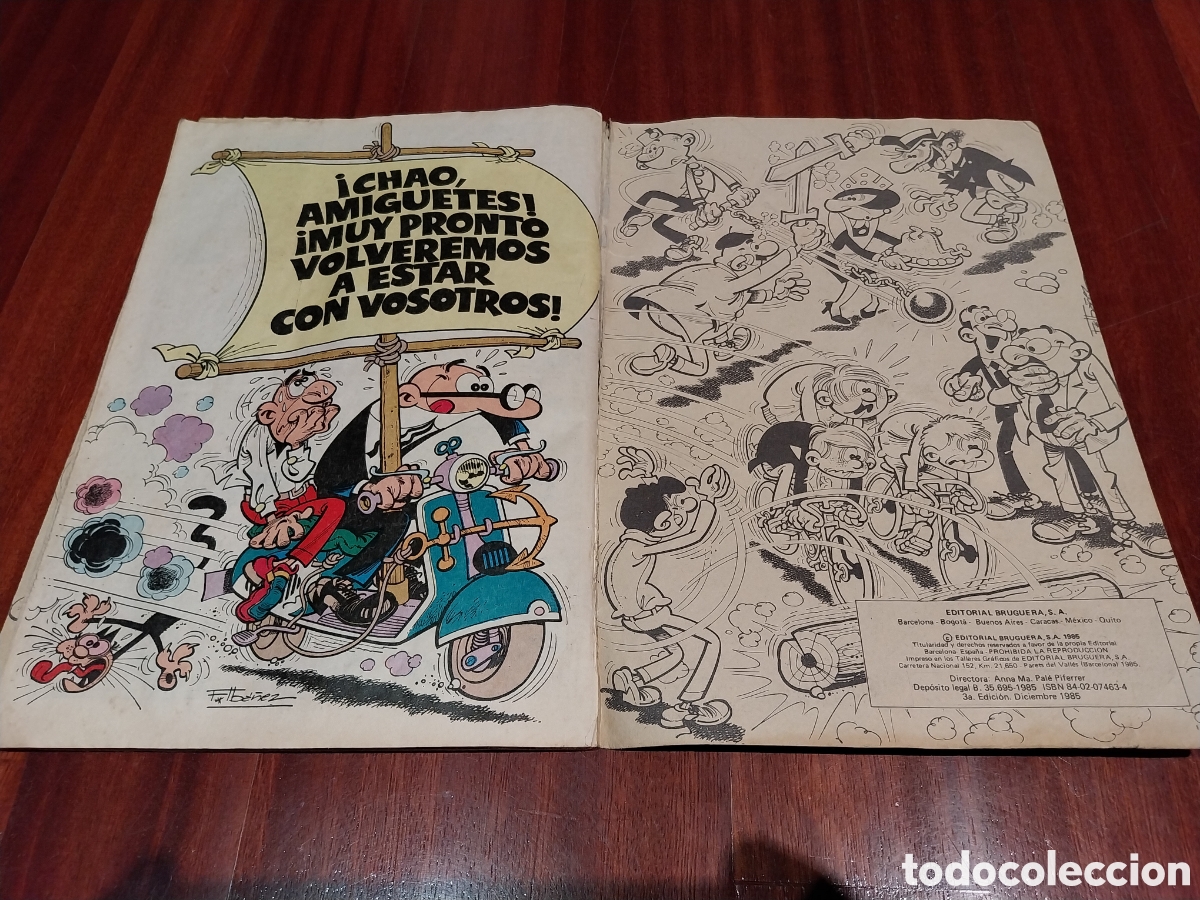 Tebeos: 1985-C&oacute;mic Mortadelo y Filemon - Foto 4