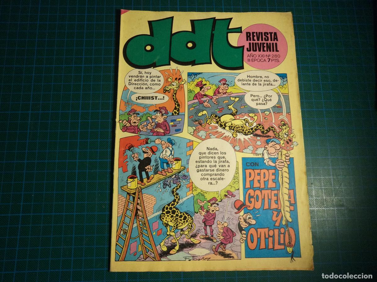 Tebeos: DDT III Epoca. n&ordm; 280. Bruguera. (Ref. 9-B) - Foto 1