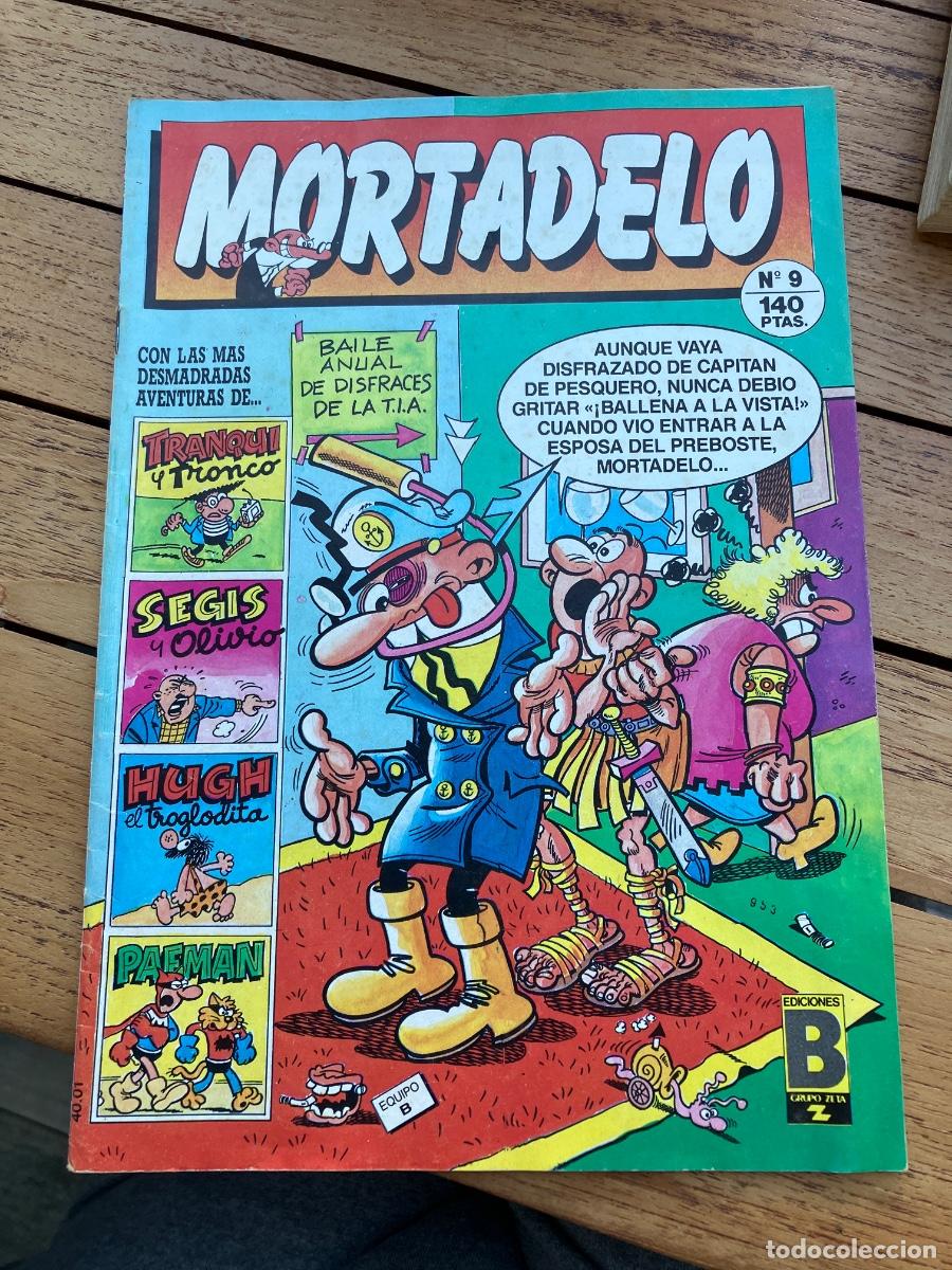 Tebeos: MORTADELO - N&Uacute;MERO 9 - EDICIONES B - Foto 1