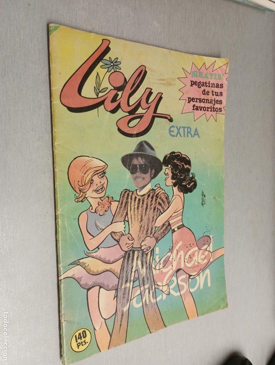 Tebeos: LILY EXTRA MICHAEL JACKSON / BRUGUERA (CONSERVA P&Oacute;STER) - Foto 1