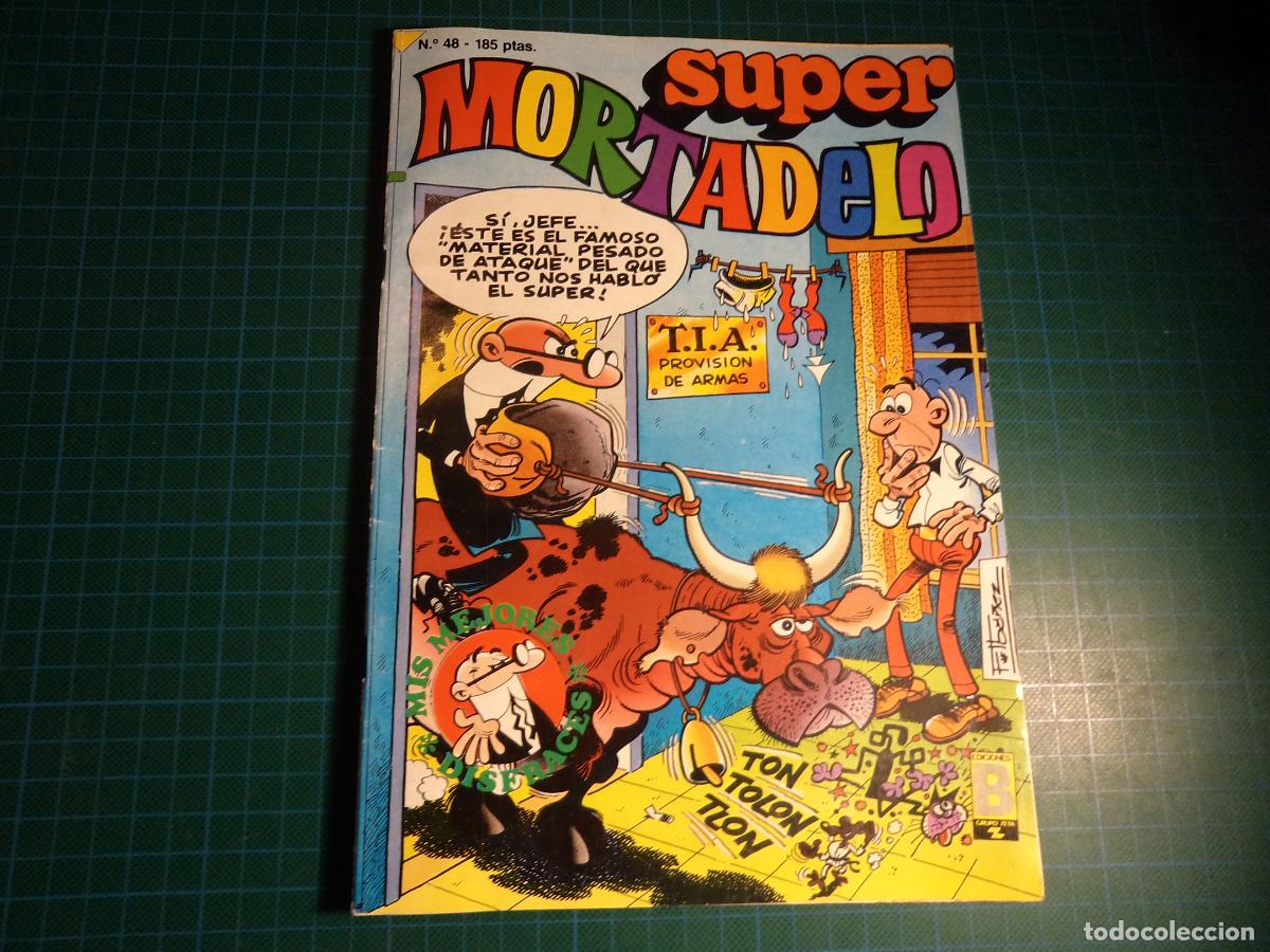 Tebeos: Super Mortadelo. n&ordm; 48. Ediciones B. (Ref. 10-B). - Foto 1