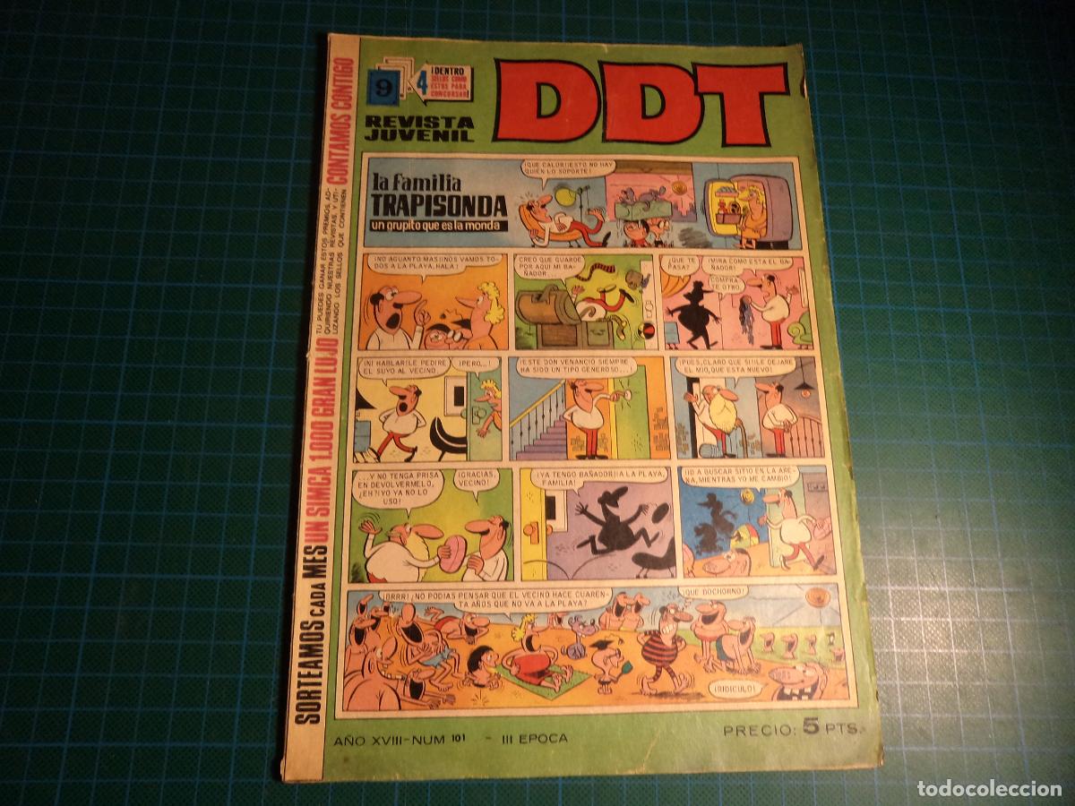 Tebeos: DDT 3&ordf; epoca. n&ordm; 101. Bruguera. - Foto 1
